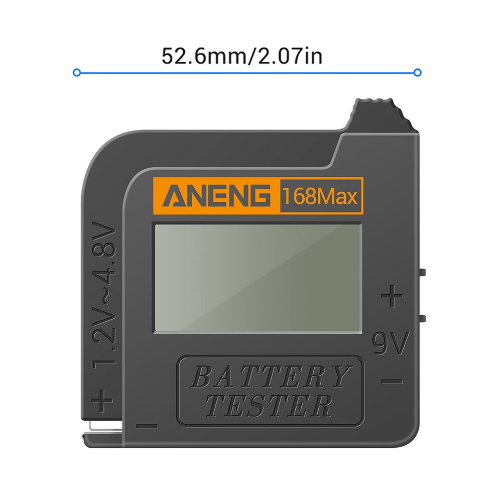 BT-168 Digital Battery Capacity Tester Universal BT168 Battery Tester AA/AAA//9V/1.5V Battery Testing Tool тестер аккумулятора: 168max
