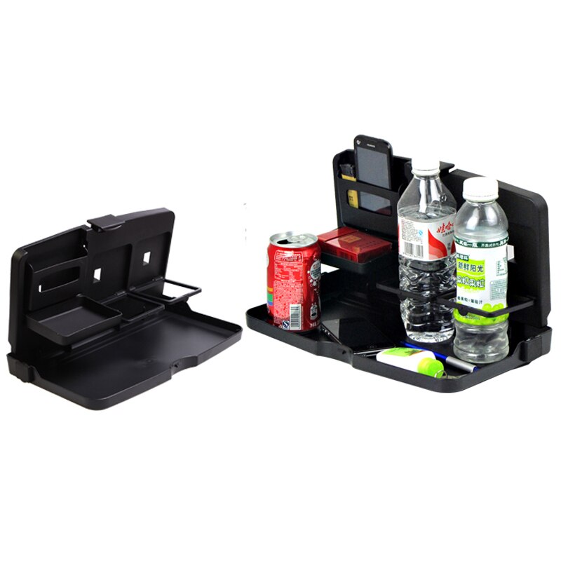 Universele Achterbank Bekerhouder Auto Bekerhouder Bekerhouder Opvouwbaar Car Seat Back Baby Bekerhouder Kids Auto Tafel Lade tafel: Default Title