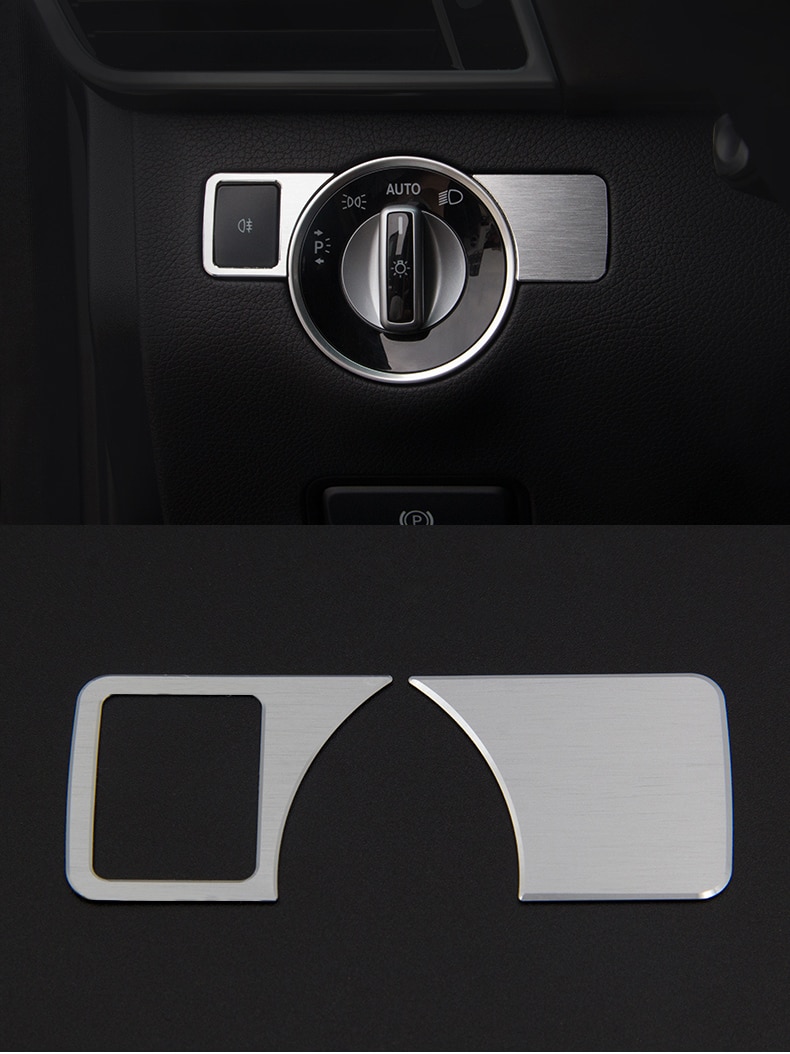 High Aluminum & ABS Interior Trim For Mercedes Benz ML W166 -15/GLX 166 -15/GLE -16/GLS car accessories