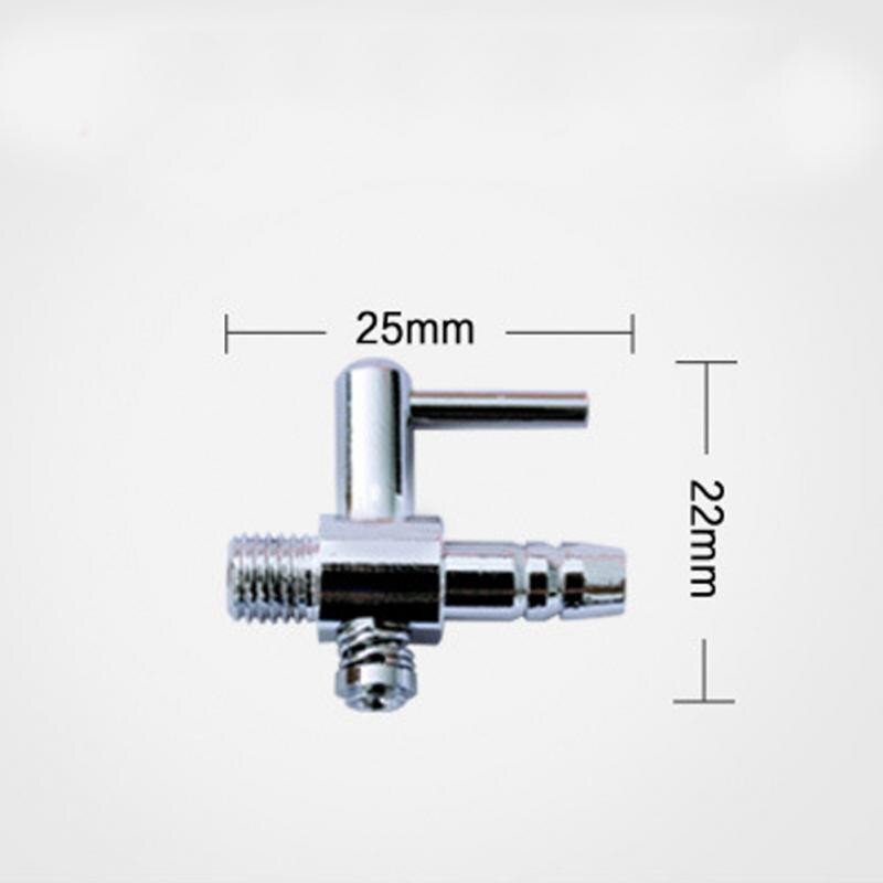 Tank luftpump kontroll spak ventil akvarium utlopp inline flöde reglerventil grenrör splitter brytare syre rörfördelare