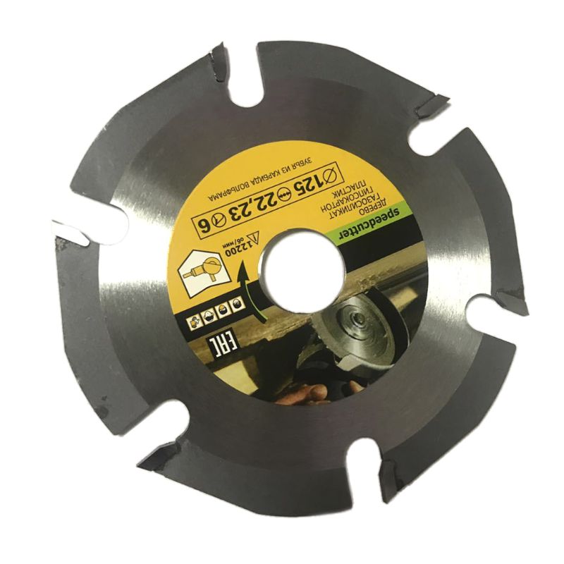 125Mm 6T Cirkelzaagblad Multitool Slijper Saw Disc Carbide Hout Snijden Disc Carving Blades Voor Haakse Slijpmachines