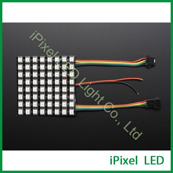 DC5V flexible led panel mini led dot matrix APA102 80*80mm