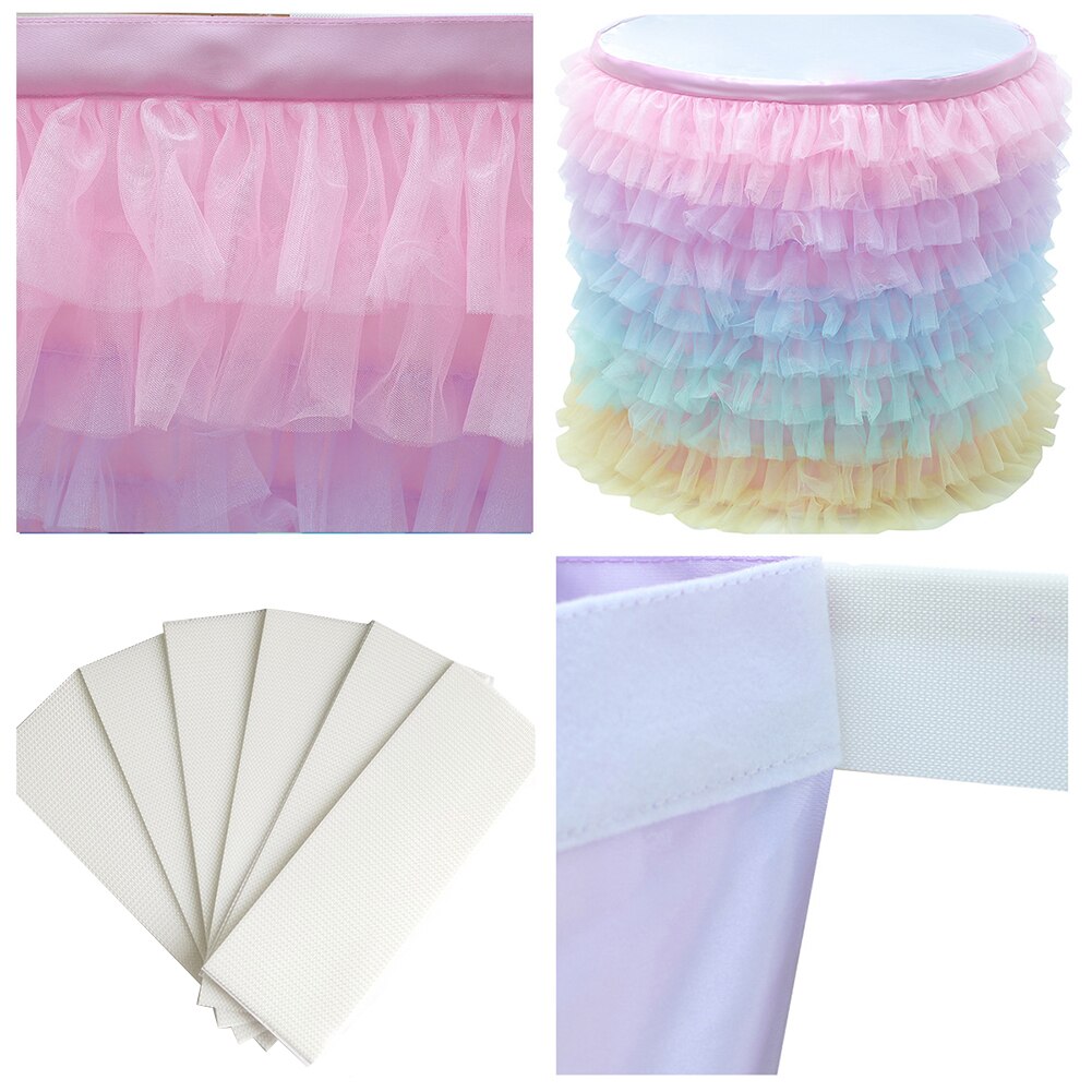Wedding Party Tulle Tutu Tafel Rok Servies Verjaardag Baby Shower Xmas Decor