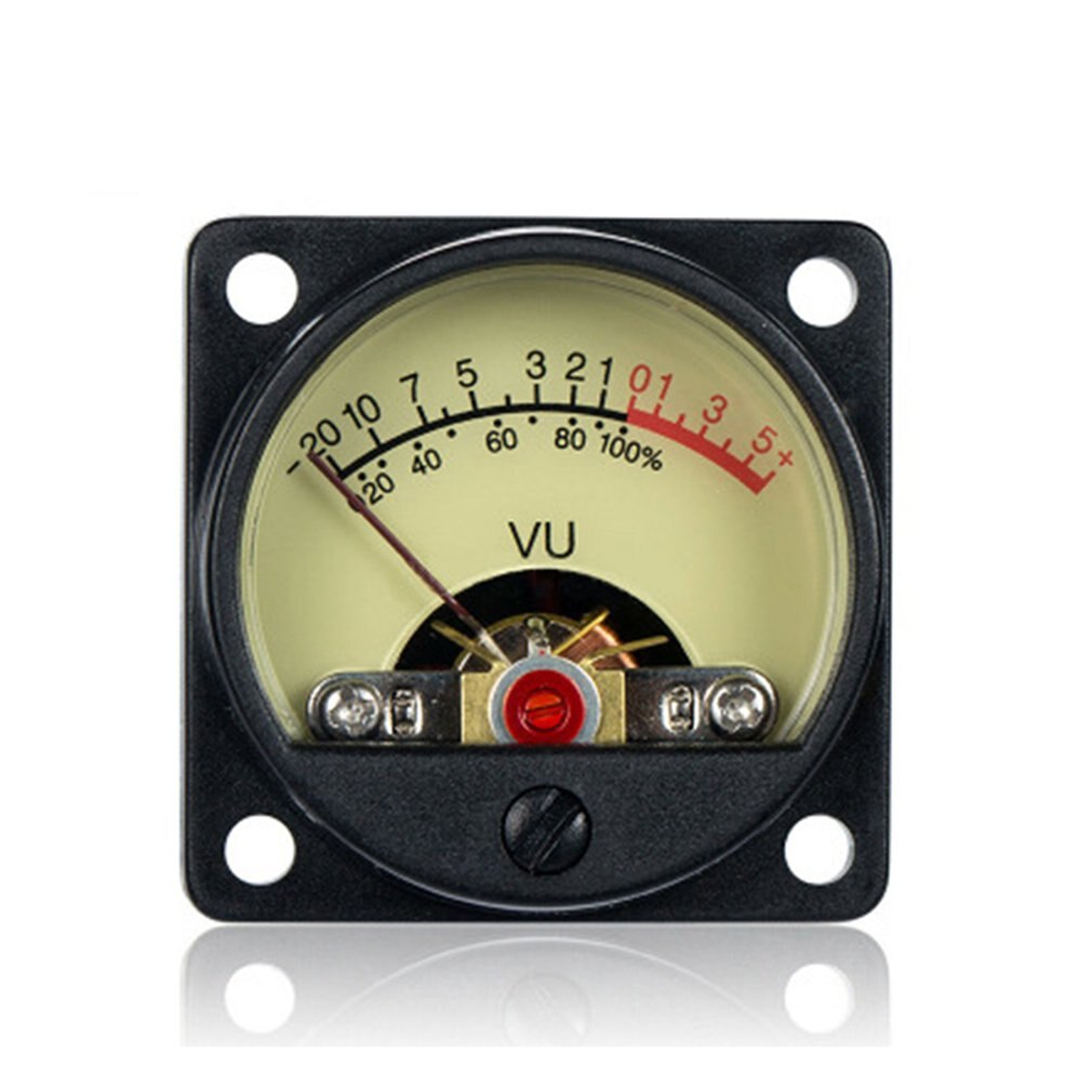 High-precision Audio Panel VU Meter Power Amplifier DB Sound Level Meter Header Recording Audio Level Amp Meter: Default Title