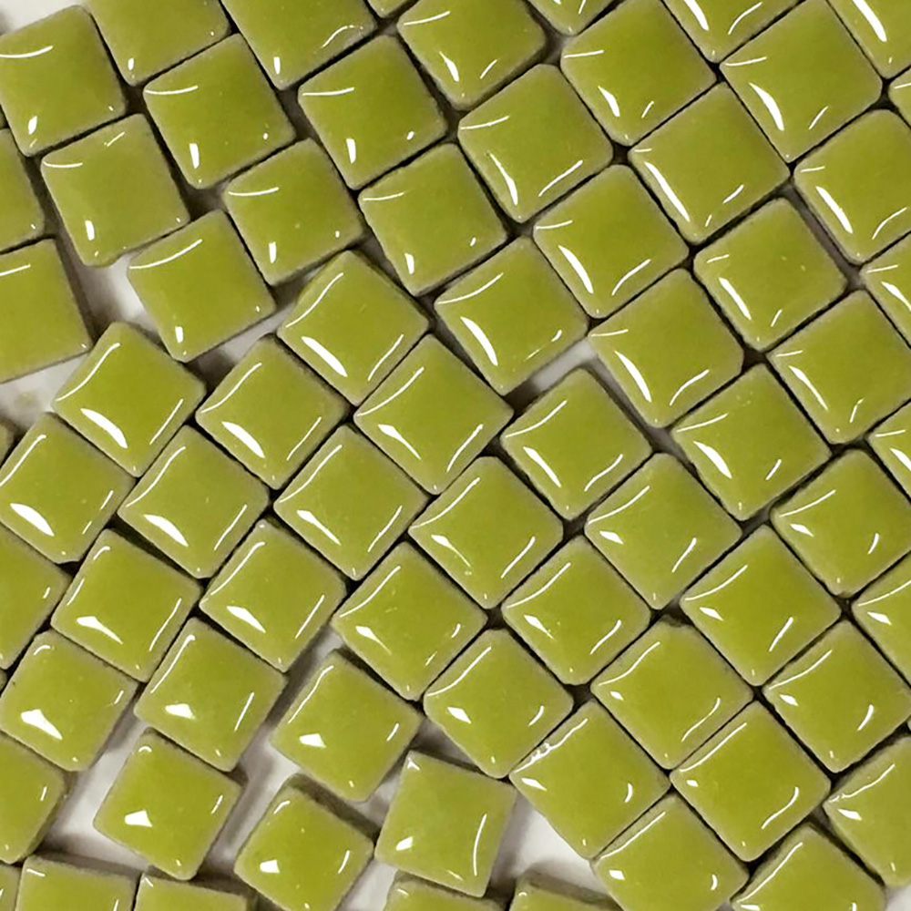 100pcs Multicolor Glass Mosaic Tile Square Ceramic Mosaic Tiles DIY Arts Crafts Making Material: 13