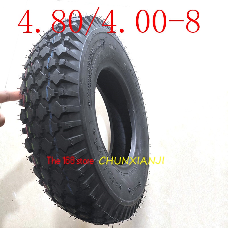 4.80/4.00-8 Tubeless Park Carousel Tire 400-8 Inch Road Trailer Tire Vacuum Tyre