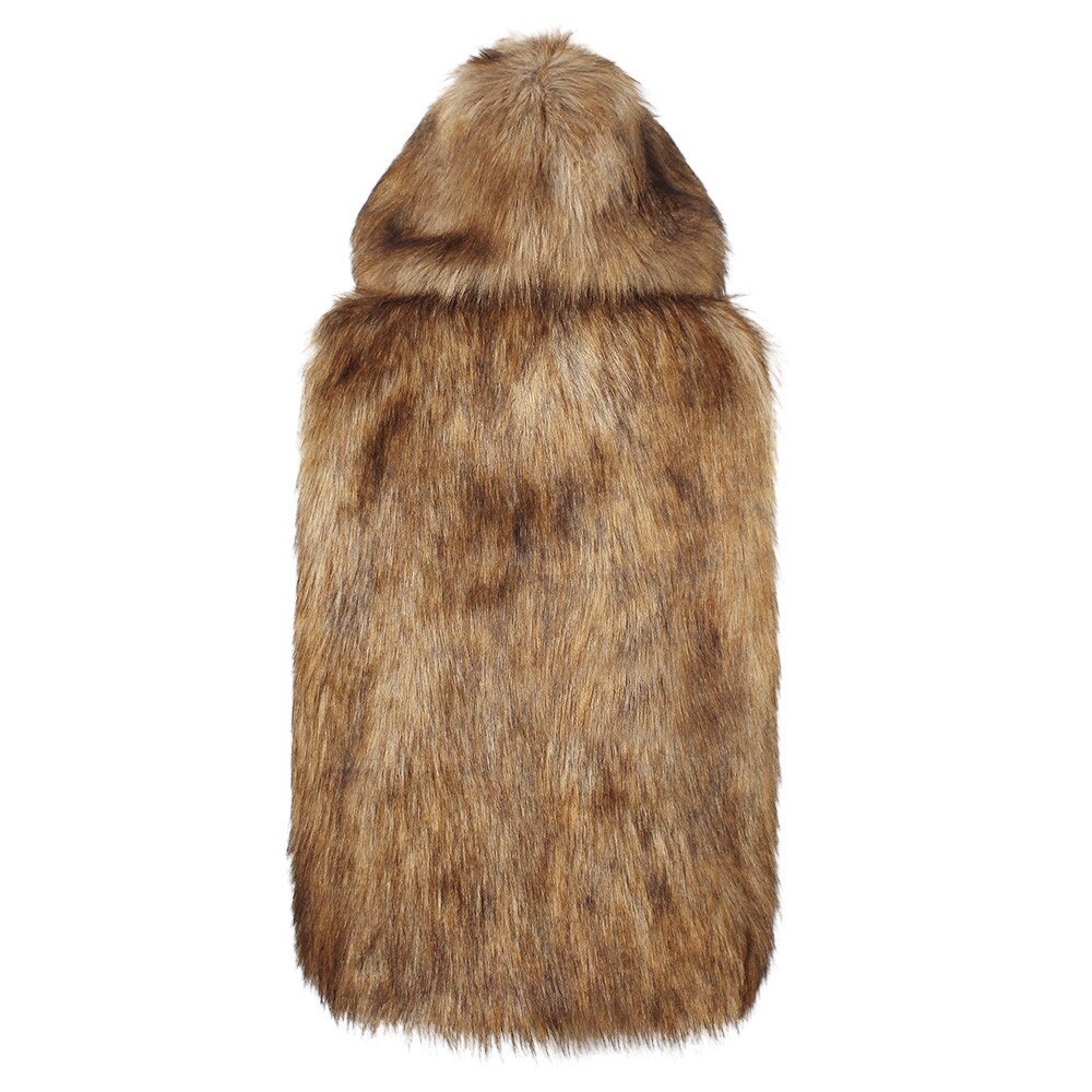 Men Faux Fur Vest Male Jacket Warm Winter Sleeveless Coat Luxury Faux Fur Waistcoat Gilet Overcoat Chaquetas Hombre #10