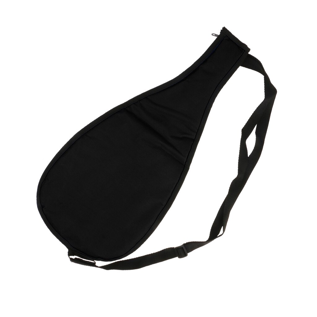 Stand up padle blade beskyttende taske opbevaringspose til kajak kano surfpaddle blade opbevaringspose: Sort 57 26.5 cm