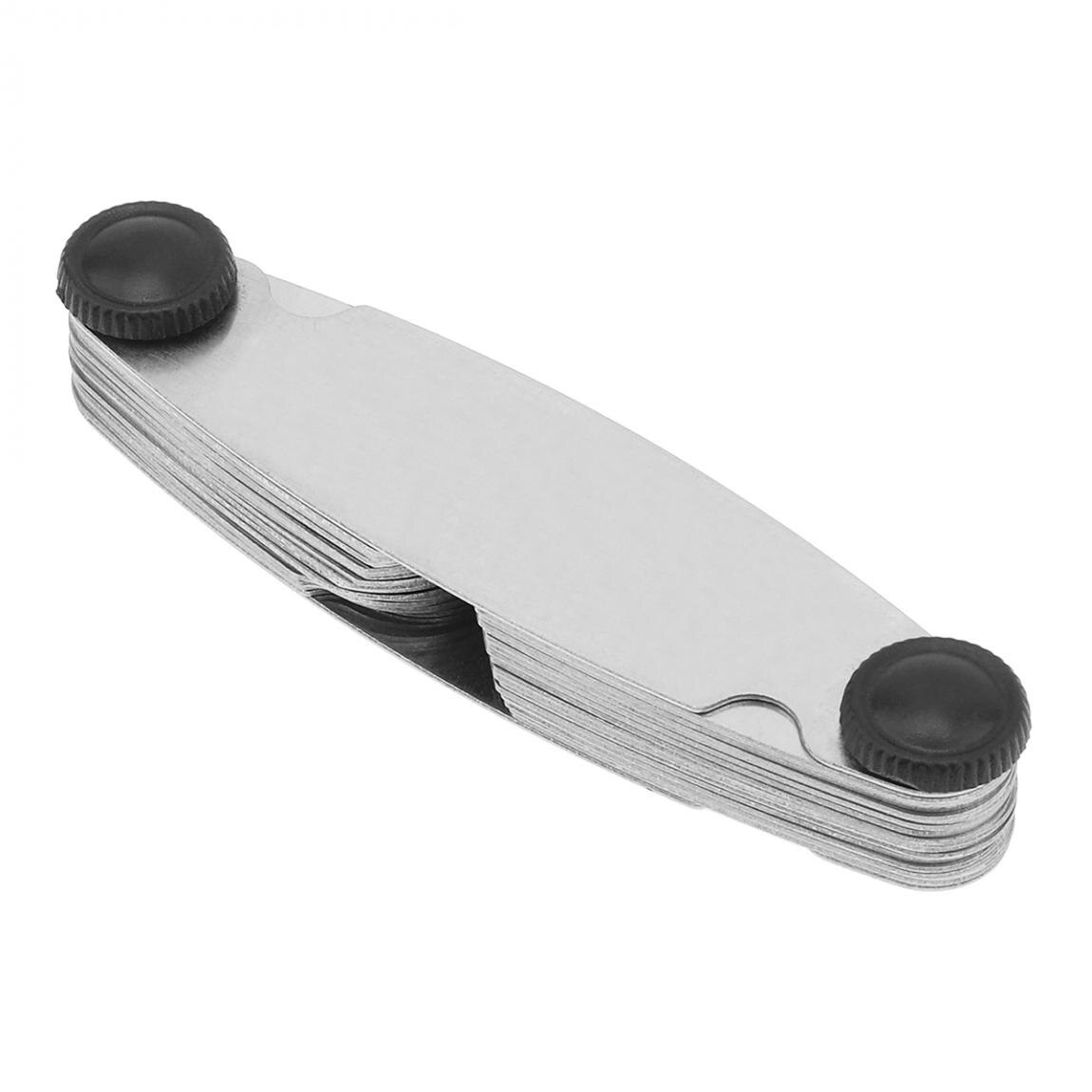 32 Stks/set Meten Gage Rvs Radius Gauge Sample R 7.5-15Mm Gauge Schroef Pitch Gauge Voor Industriële meting