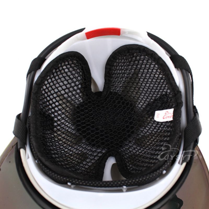 Respirant moto casques doublure amorti isolation thermique doublure casque coussinet équitation équipement de protection