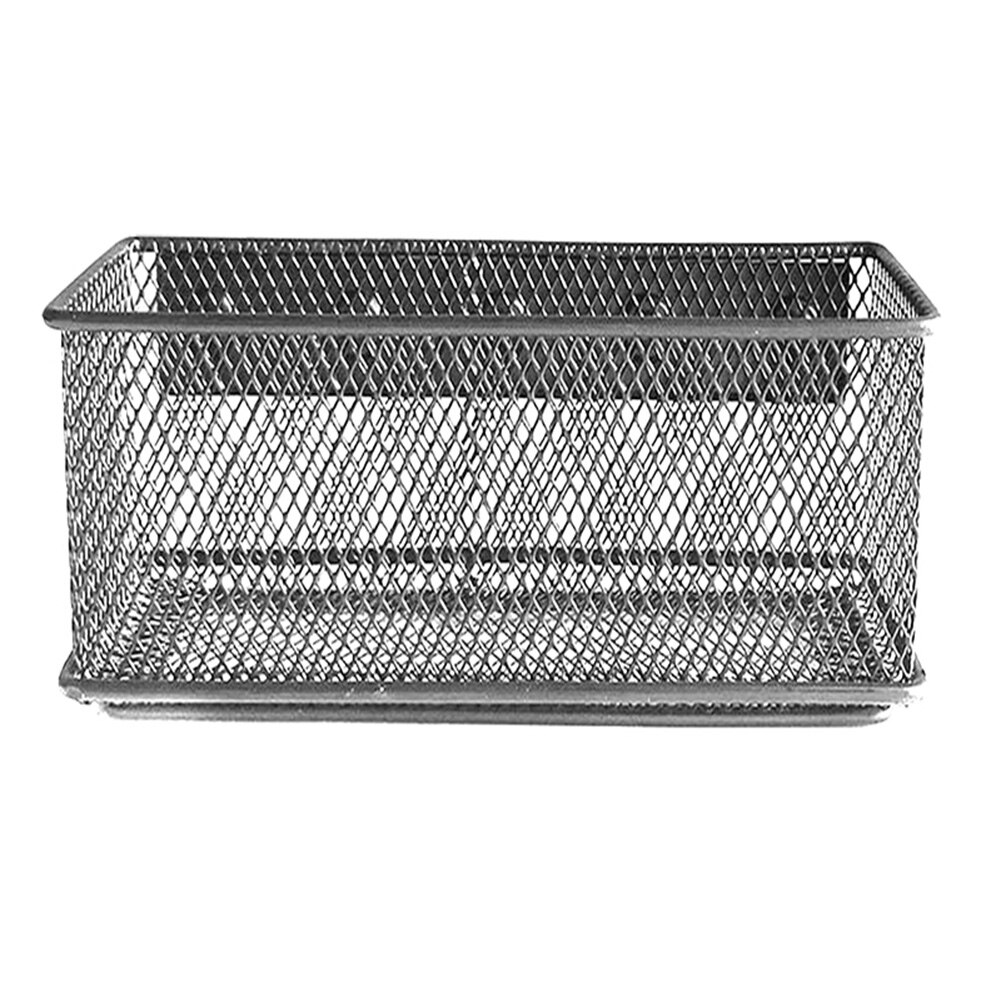 Metal Wire Mesh Magnetic Storage Basket Tray Desk Caddy Storage Organizer UD88: Silver XL