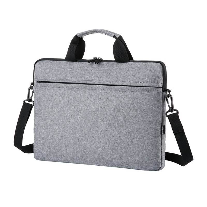 Torba na laptopa torba ochronna na ramię torba na Macbook pro13 14 15.6 pokrywa powietrzna do torebki HP ASUS Acer Lenovo Dell: Szary / 14 Inch