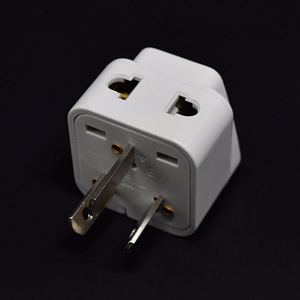 3 pin Chinese Power Plug Adapter Travel Converter Australië UK USA EU