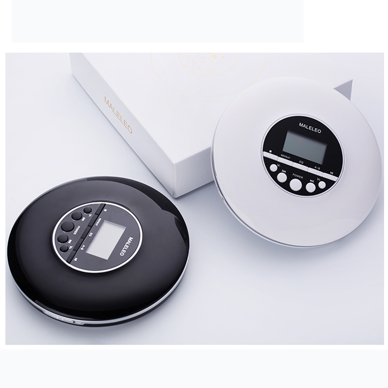Lecteur CD Portable, pour adultes étudiants enfants lecteur CD Compact personnel avec prise casque, baladeur avec écran LCD