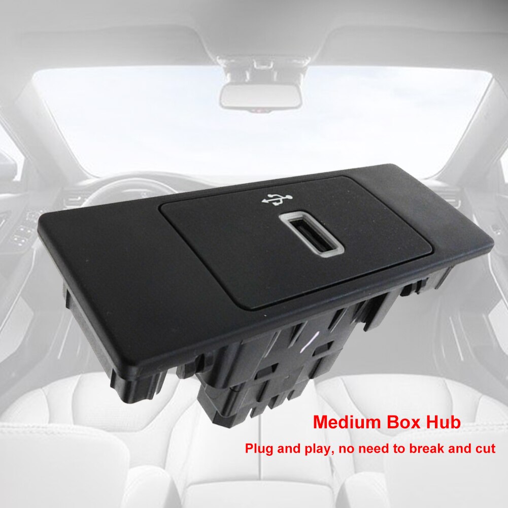 Adapter dæksel universal fit plast medium boks hub carplay usb interface modul let at installere reservedele til ford sync 3