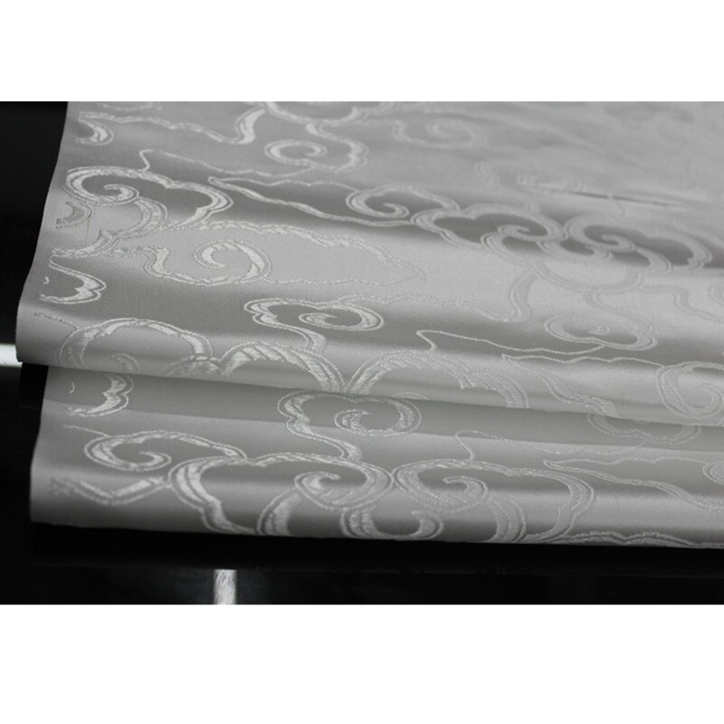 CF420 1yard Solid Clouds Brocade Fabrics Chinese Silk Brocade Jacquard Fabric For Chinese Dress For Adults Chinese Style Cushion