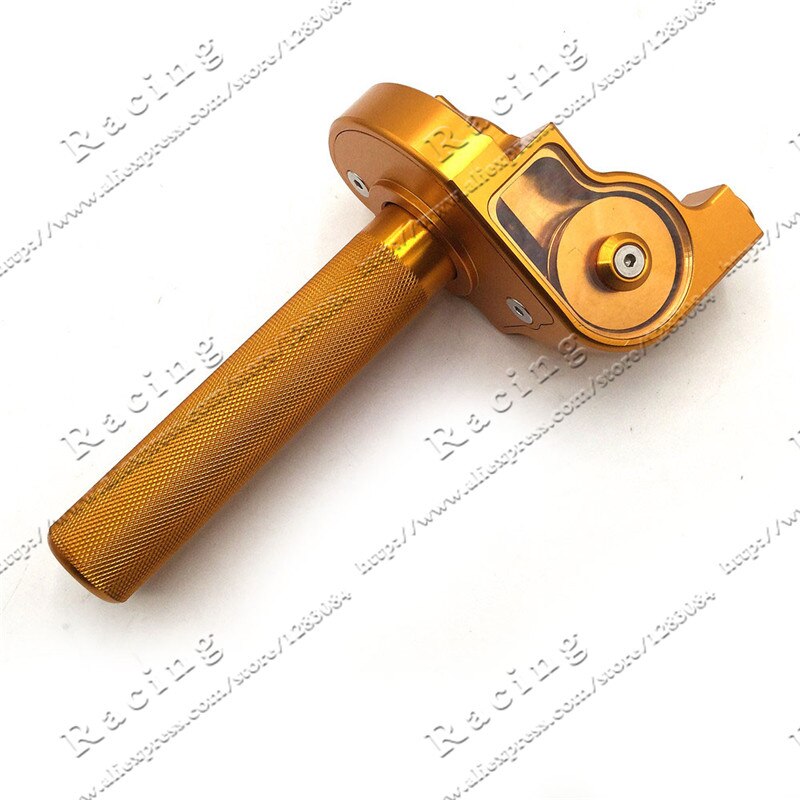22mm Manubrio CNC Valvola A Farfalla in Alluminio presa Rapido twister Accontentarsi di CRF50 70 110 IRBIS 125 250 sporco fossa bicicletta moto motocross