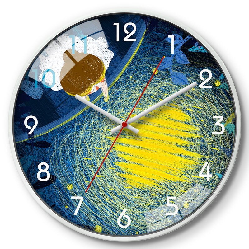 Moderne 3d Wandklok Hout Klok Mechanisme Art Stille Luxe Klokken Muur Home Decor Woonkamer Horloge