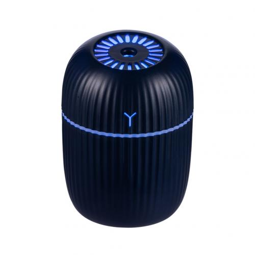 Q8 – diffuseur d'huile essentielle à brume Fine, avec humidificateur d'air, ultrasonique muet, 200ml: Dark Blue