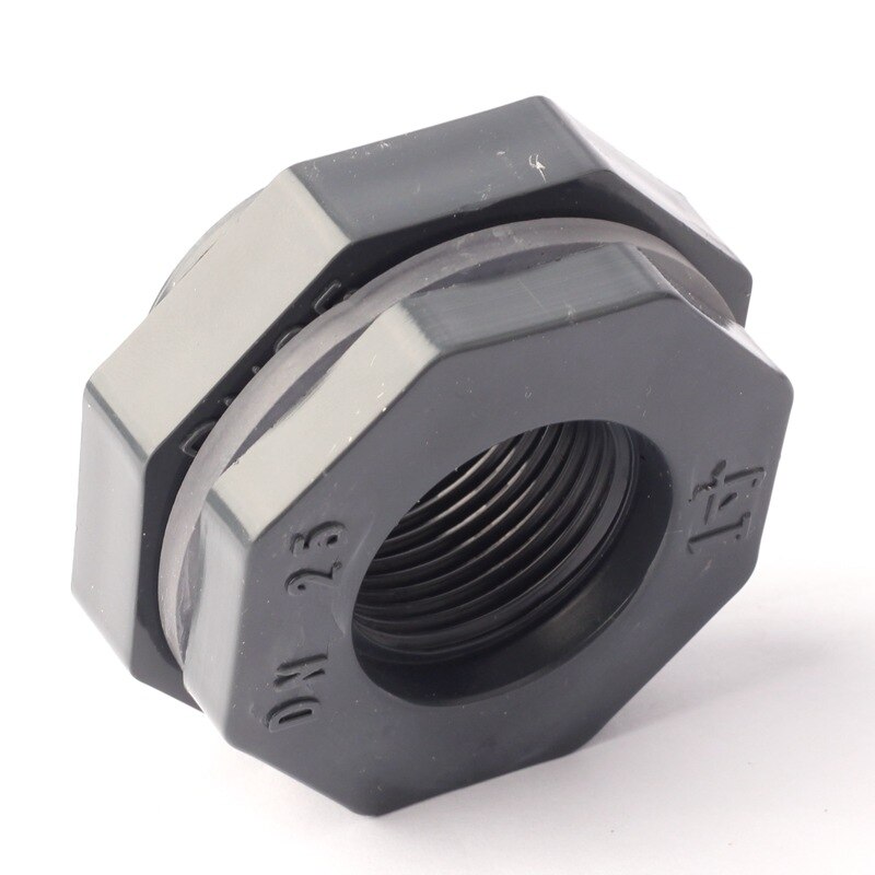 Inner Diameter 32mm G 1'' Female Thread Water Tank Connectors PVC Thicken Material Durable Fish Tank Fittings Aquarium DIY Parts