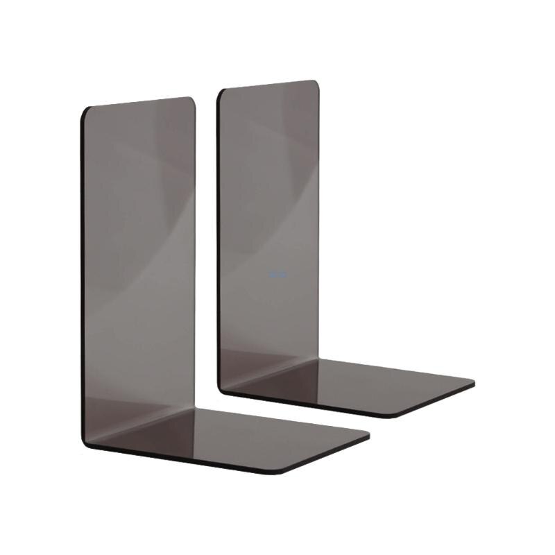 Clear Acrylic File Stand Desk File Holder Clear File Organizer Documents/Letter/Books Storage Holder Makeup Organizers