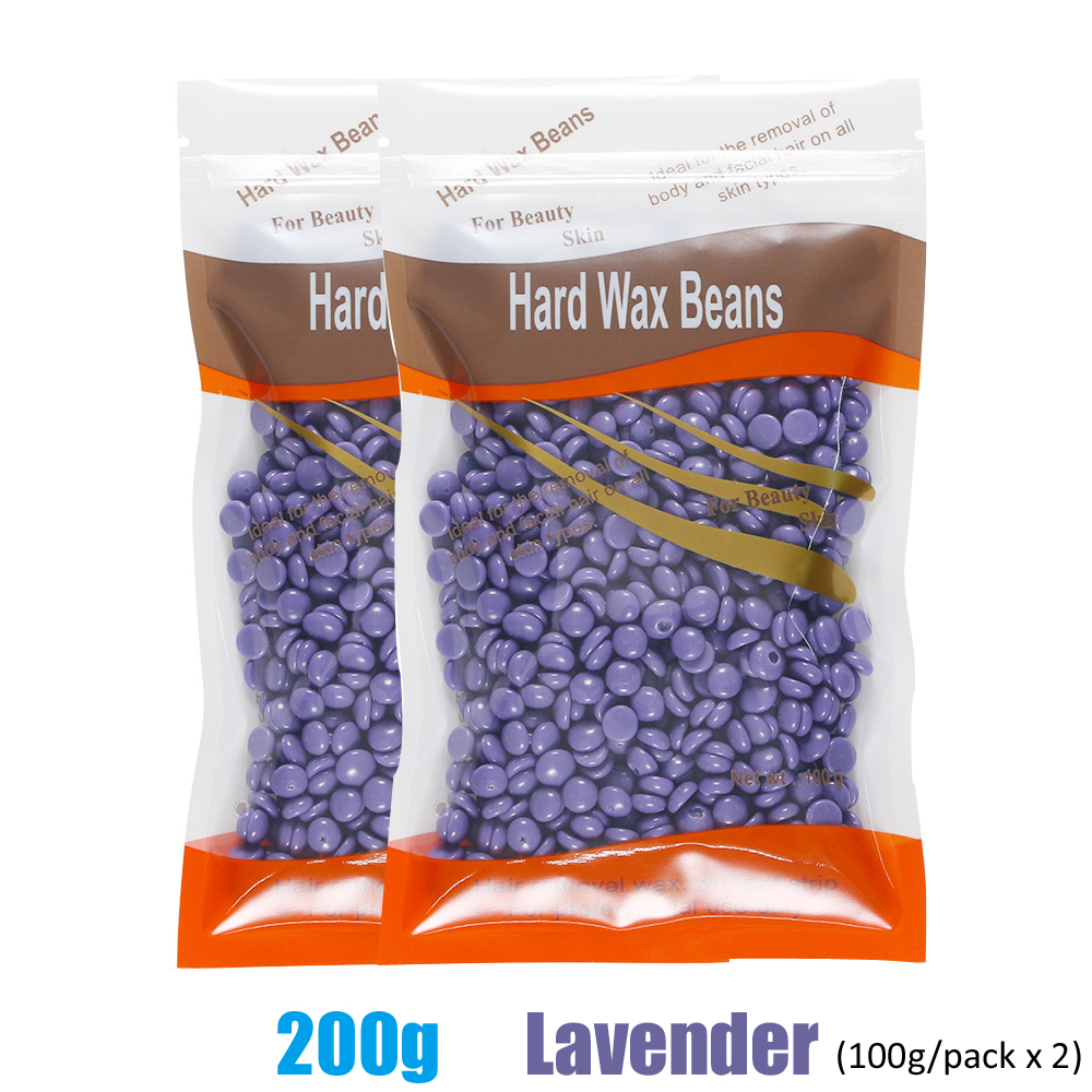 Wachserhitzer-Maschine zur Haarentfernung, Wachsschmelztopf mit Wachsbohnen-einstellen, 200 ml, Enthaarung, Paraffinwachsen, Wärmer, Tauchtopf: Himmel Blau