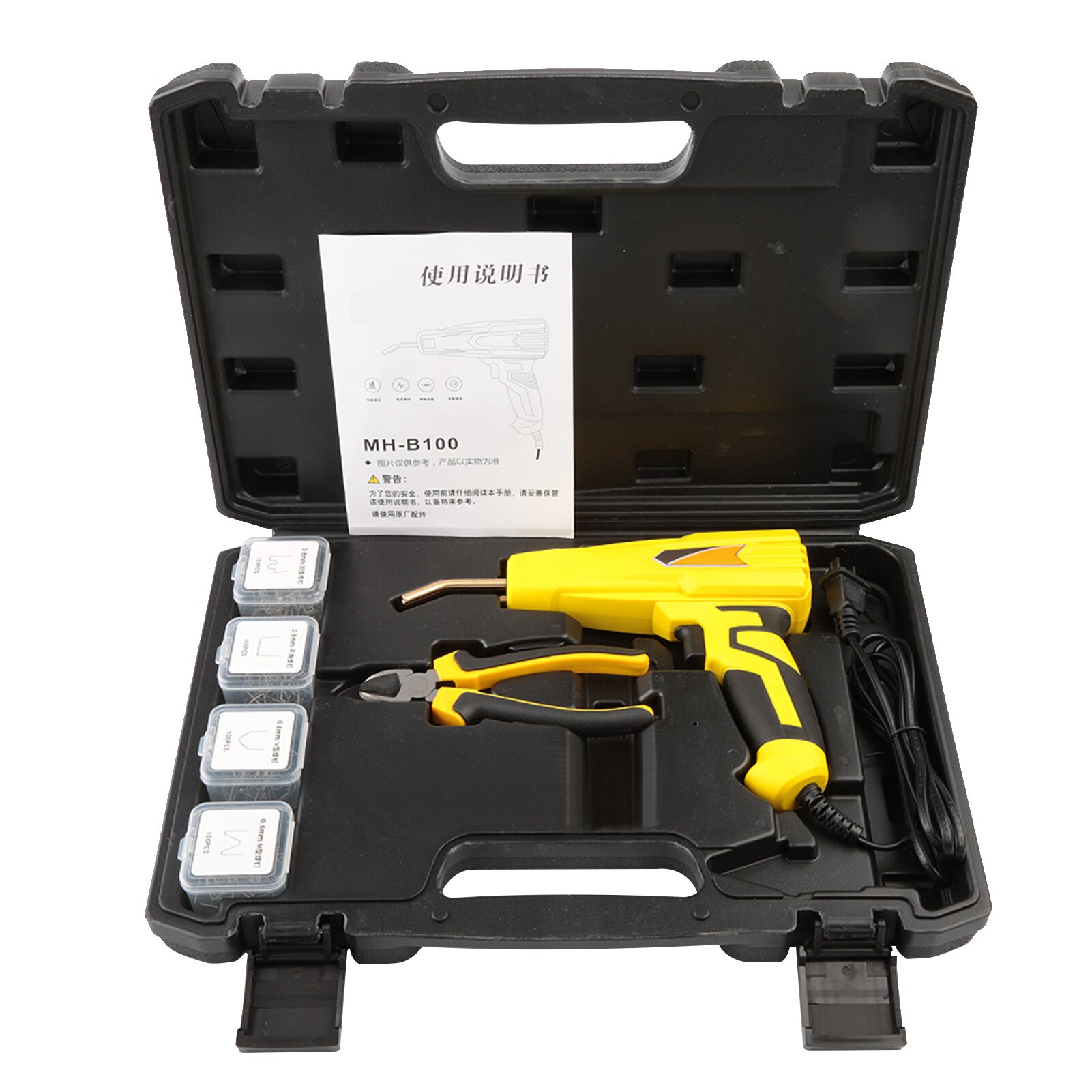 100W Stapler Machine Car Bumper Repairing Stapler Welding Tool Flat/Outside Corner/Inside Corner/Wave Welding Machine