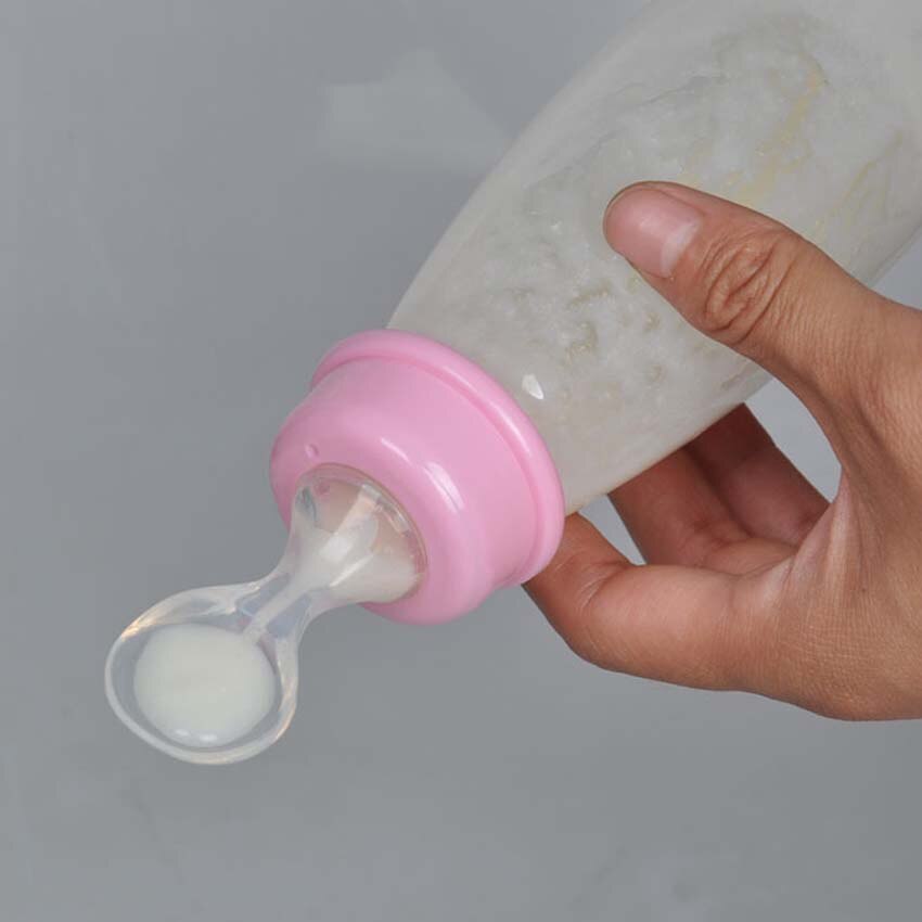 240ml spädbarn bebis småbarn mat flingor flaska medicin vatten matningssked pp pressa matartillbehör