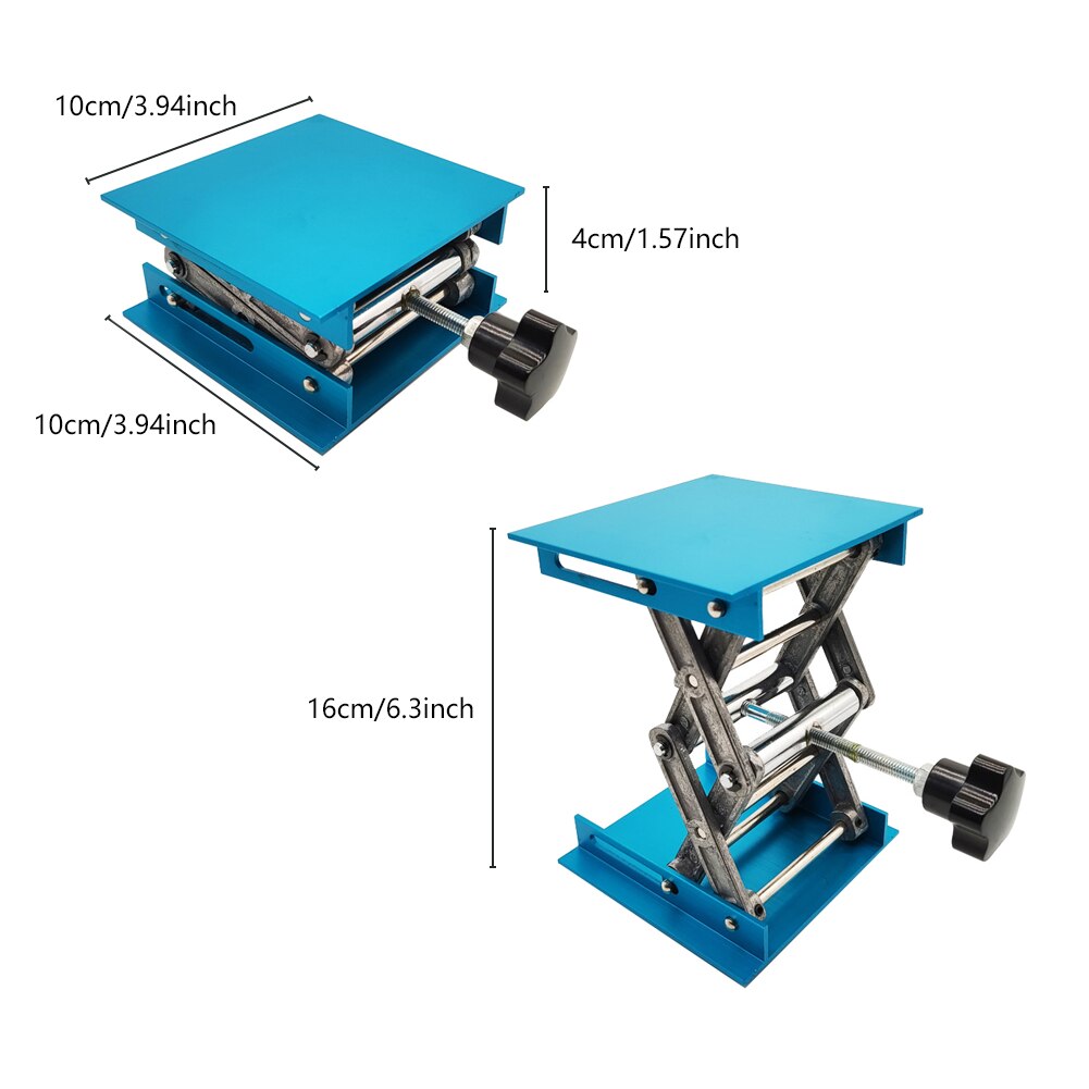 Patuopro Lift Tafel Lab Plaat Jack Schaar Stand Platform Werkbank Router Tafel Houtbewerking Lift Laboratorium Timmerwerk Gereedschap