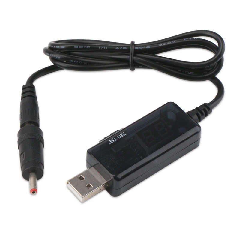 Usb Boost Kabel 5V Stap Tot 9V 12V Dc Voltage Converter 1A Step-Up Volt transformator Dc Power Regulator Met Schakelaar En Led Vol