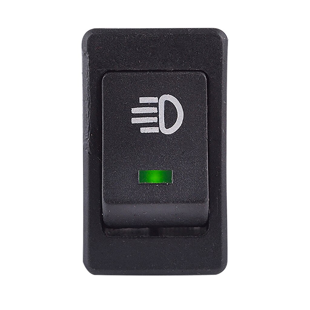 Auto 12V 35A Blauwe Led Rocker Switch Auto Accessoires Voor Mistlamp Lamp Universele 4-Pins Dash Dashboard #30: green