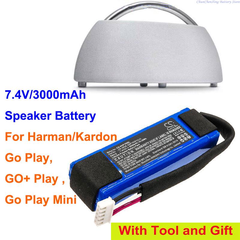 Cameron Sino 3000 Mah Batterij CP-HK06,GSP1029102 01 Voor Harman/Kardon Gaan Spelen, Gaan Spelen Mini