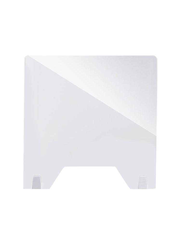 Acrylic Sneeze Guard Shield Transparent Smooth Sneeze Droplets Panel Board For Most Countertops Desktops