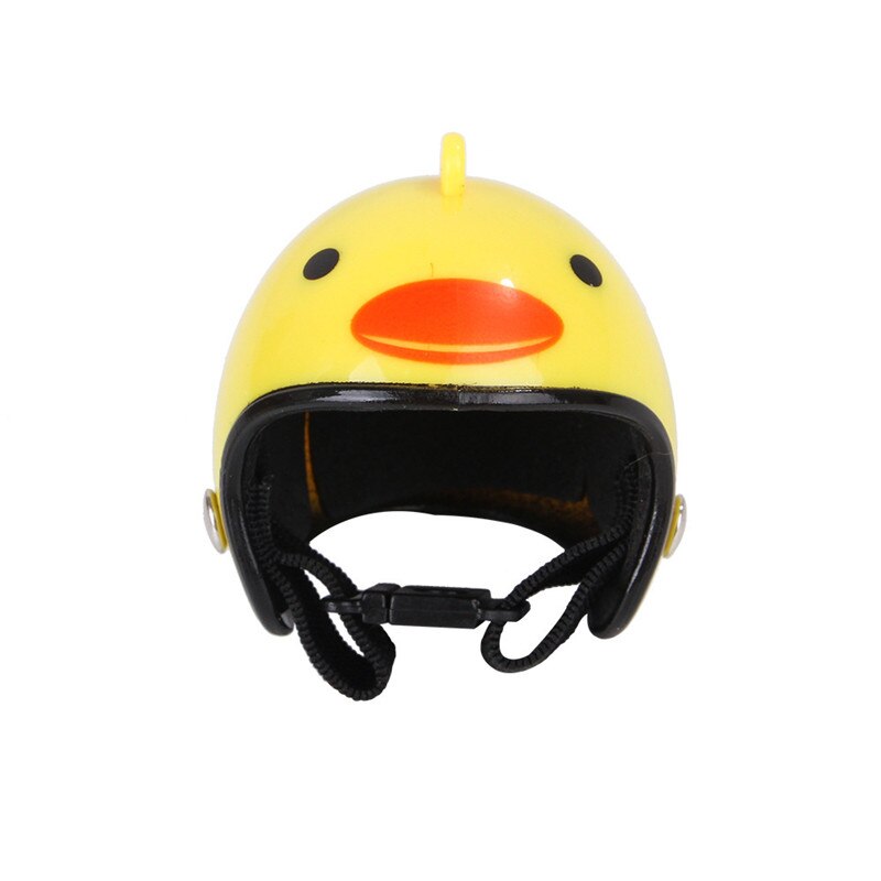 Cute Chicken Hat Chicken Helmet Protection Head Small Pet Hard Hat Bird Cap Headgear For Chicken Duck And Other Poultry: yellow duck