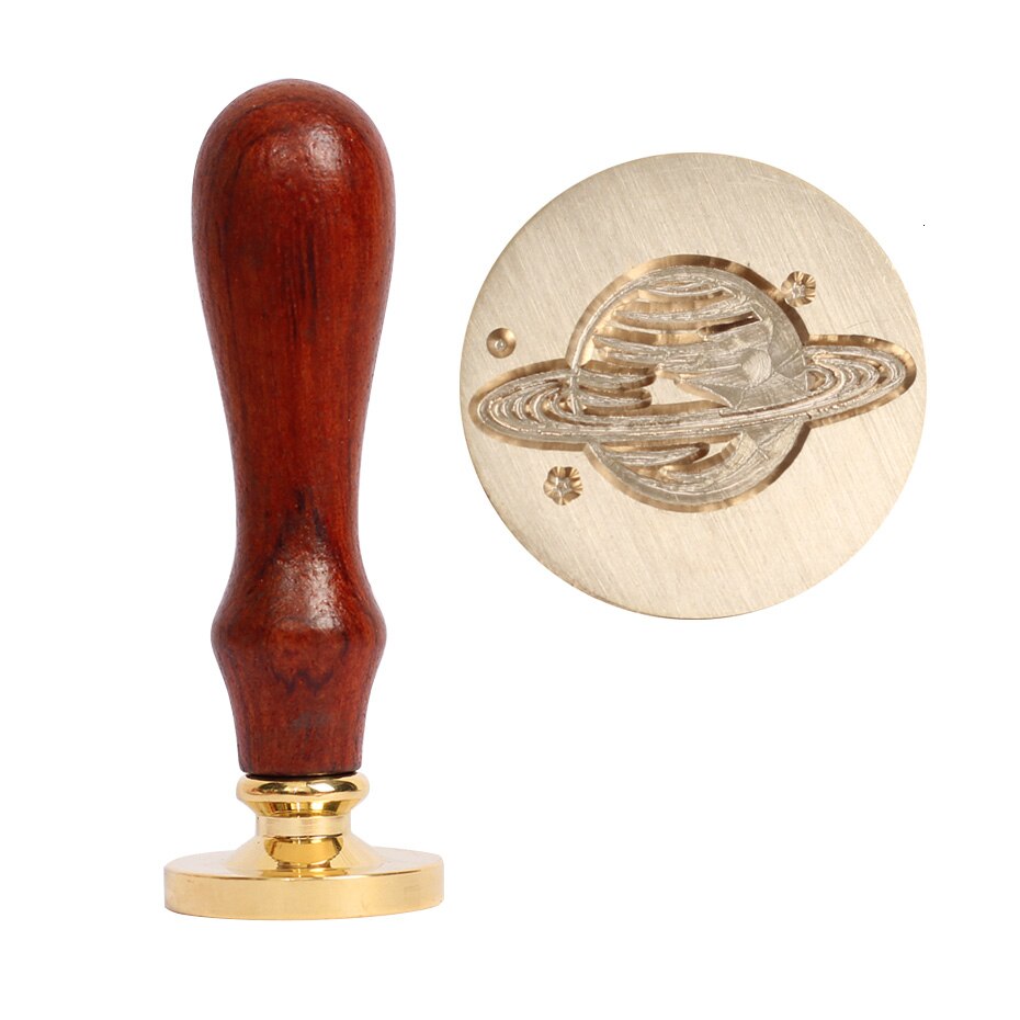 Retro Wooden Stamp Antique Metal Sealing Wax Stamps Wood Handle Wedding Invitations Decor Wax Seal Stamp Craft Wax Seal Stamp: XK09