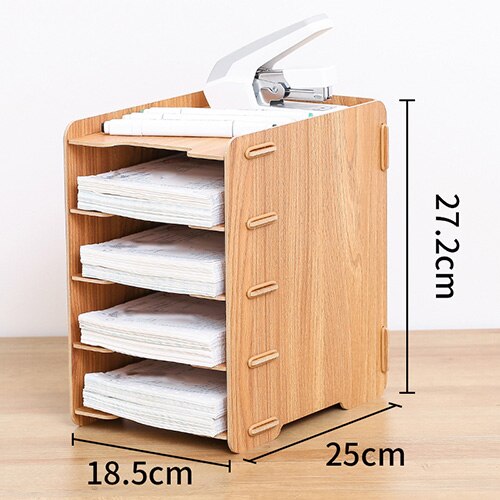 Support de rangement en bois pour CD, présentoir pour fichiers vidéo DVD, boîte de rangement pour CD: 8