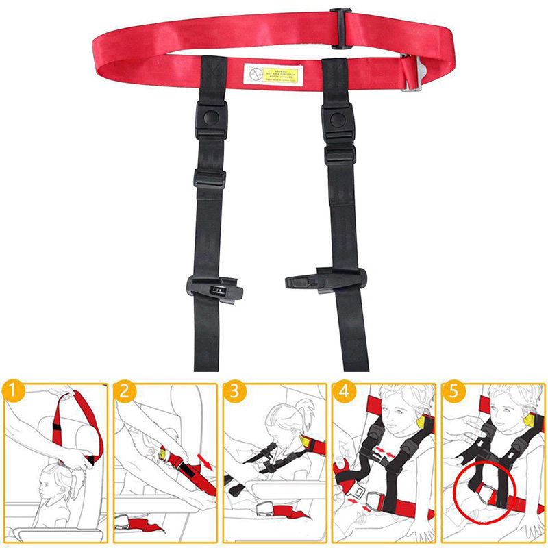 Child Safety Airplane Travel Harness Safety Care Harness Restraint System Belt specifically for aviation travel UY8