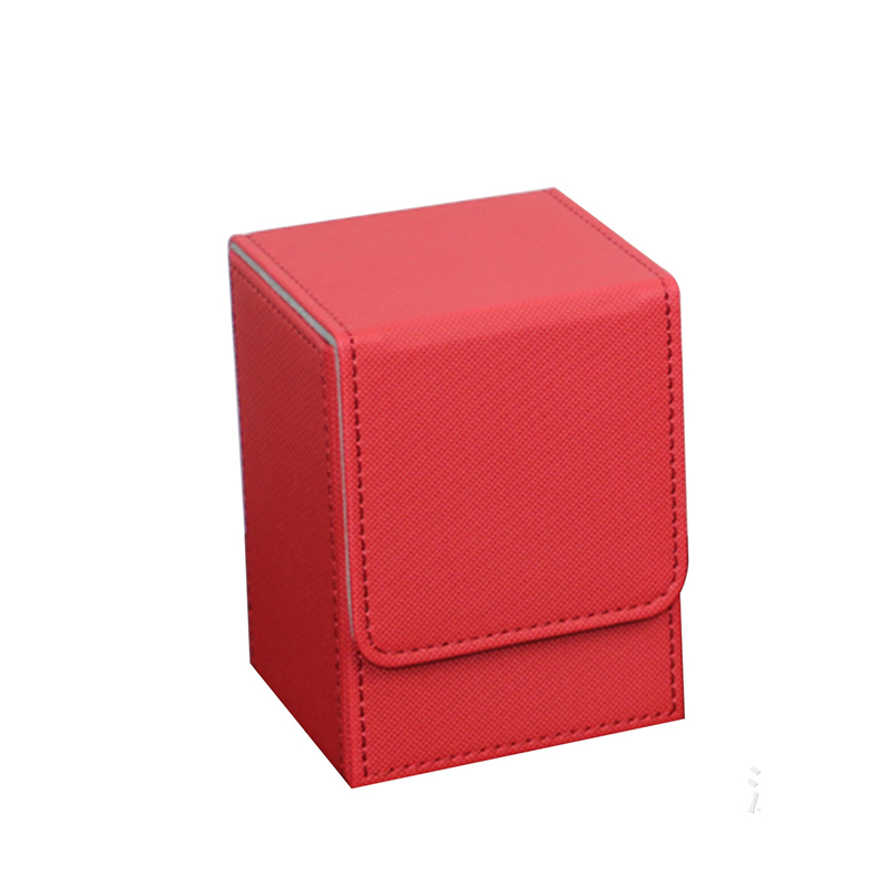 Caja de baraja de cartas coleccionables duradera para organización de almacenamiento TCG OCG Estuche de transporte de tarjetas MTG de coche de juego coleccionable con capacidad para más de 80 o 100 tarjetas
