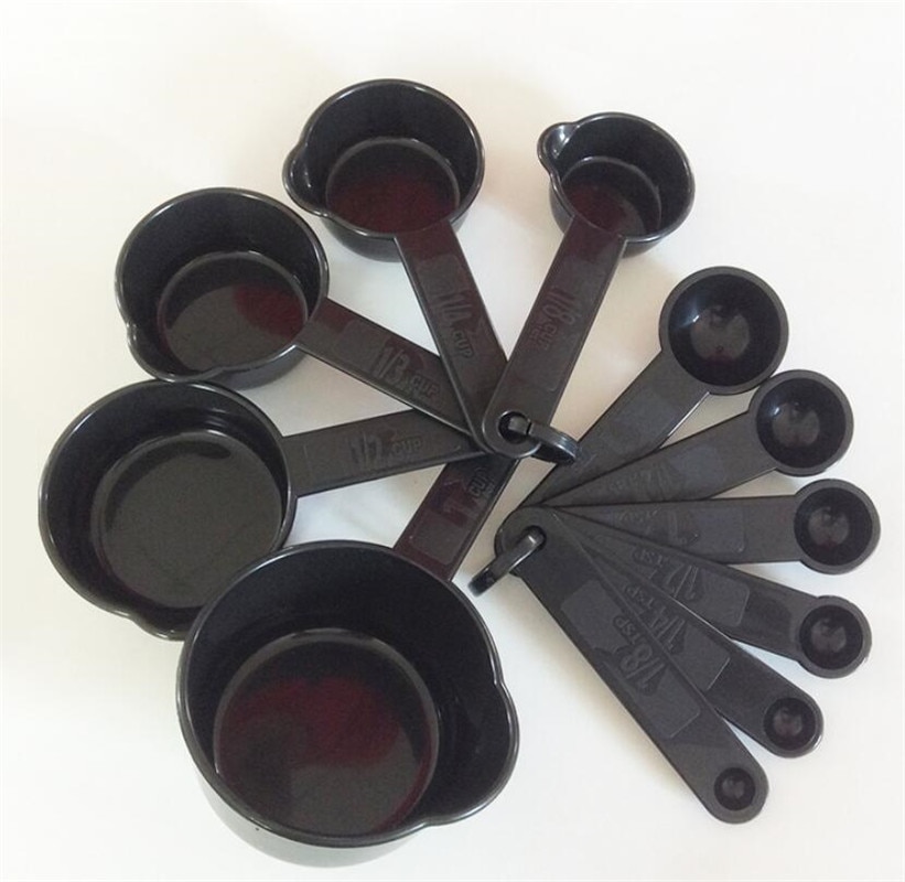 5/10pz Da Cucina di Misura Cucchiai Cucchiaino Da Caffè di Zucchero notizia in anticipo di Cottura Della Torta di Farina Tazze di Misurazione Strumenti di Cottura Della Cucina