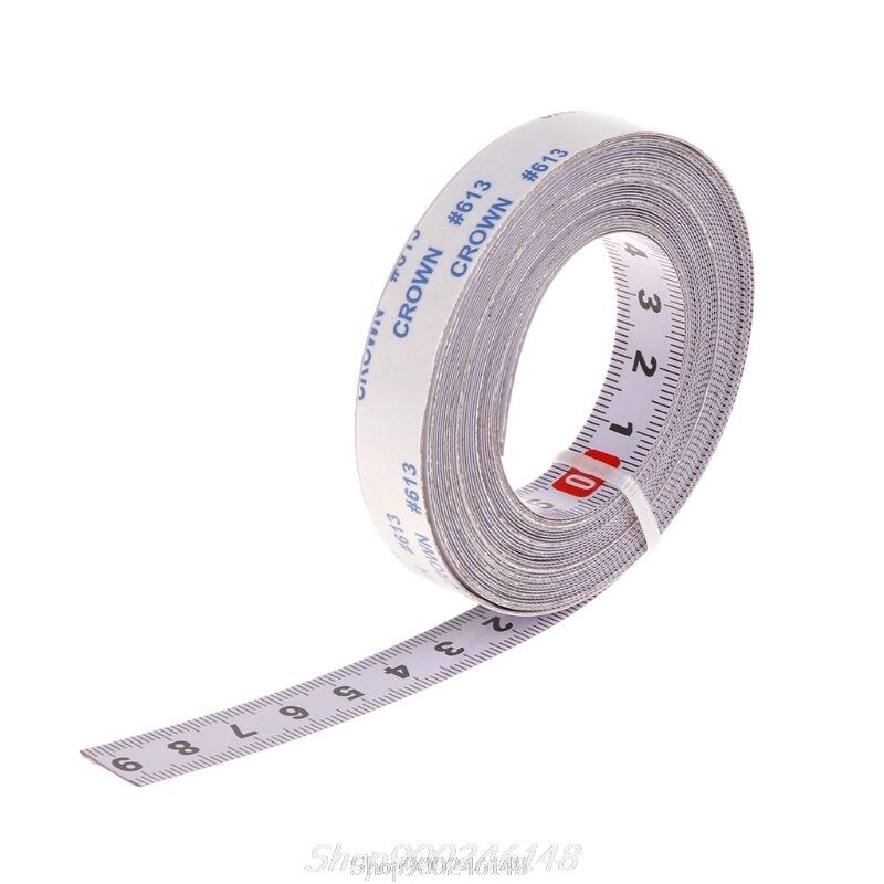 Miter Saw Track Tape Measure Self Adhesive Backing Metric Steel Ruler 1/2/3/5M Jy28 20