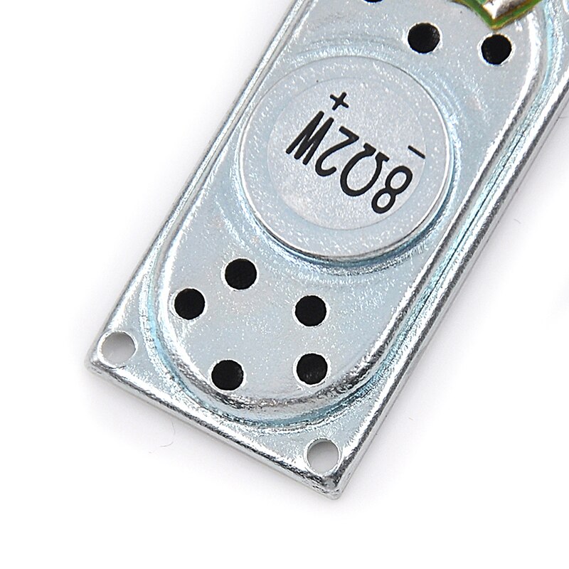 2pcs Mini Audio Portable Speaker Unit 20*40MM 8ohm 2W Speaker Accessories Notebook Speaker Square DIY Computer Speaker