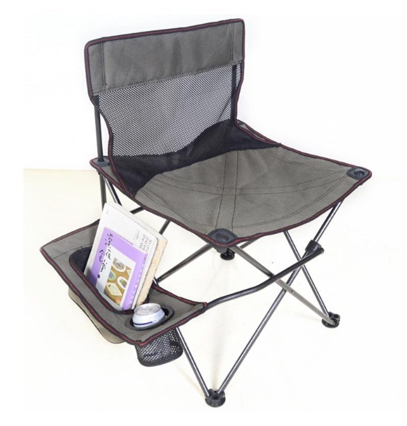 Ultralight składany fotel reżyserski na świeżym powietrzu krzesło wędkarskie fotel wypoczynkowy oddychająca siatka płótnie z Puchar czasopismo worek robić przechowywania: 2
