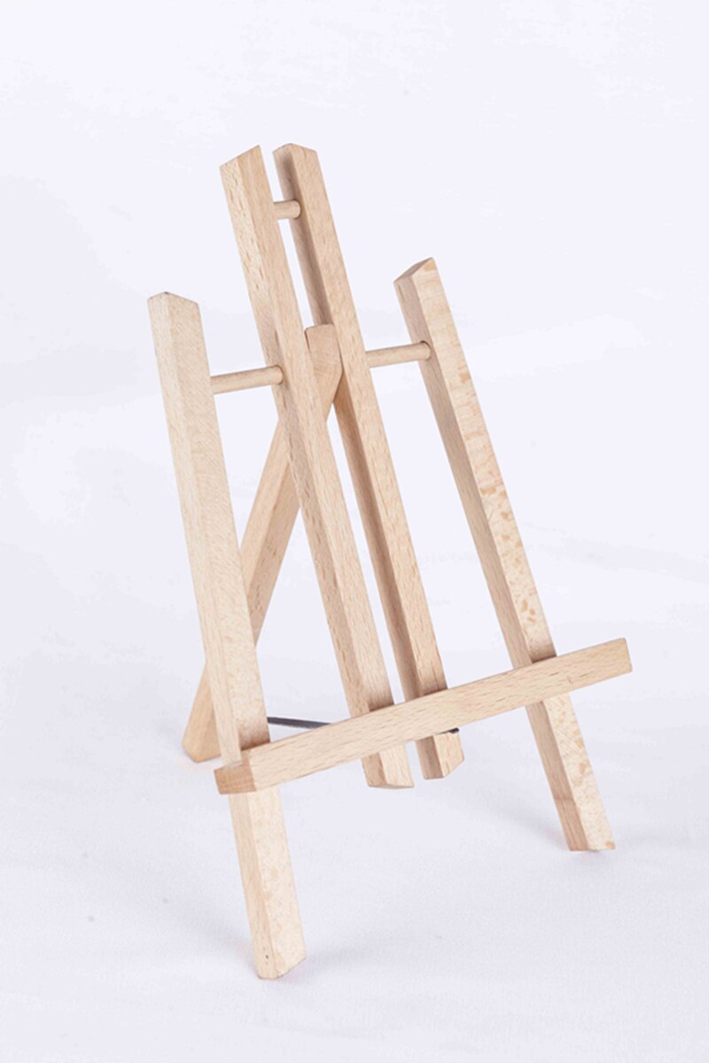 solid beech wood painting easel for watercolor painting