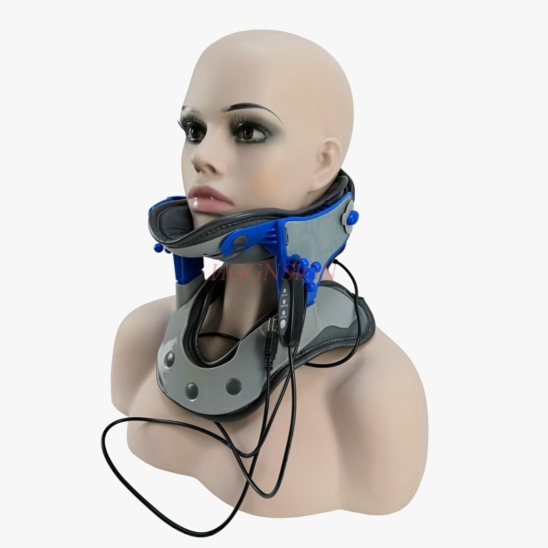 electric heating Cervical traction device Adjustable cervical brace traction device
