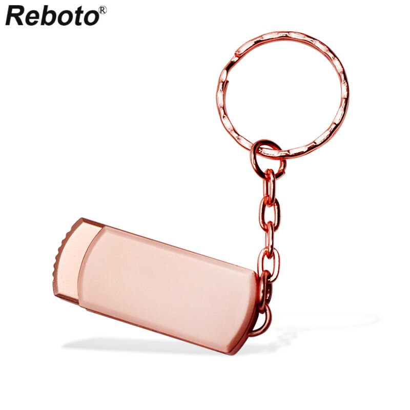 Reboto wodoodporna Super pamięć USB 64GB 32GB 16GB 8GB Pen Drive Flash fajne metalowe do przechowywania pamięć Flash Drive cel usb