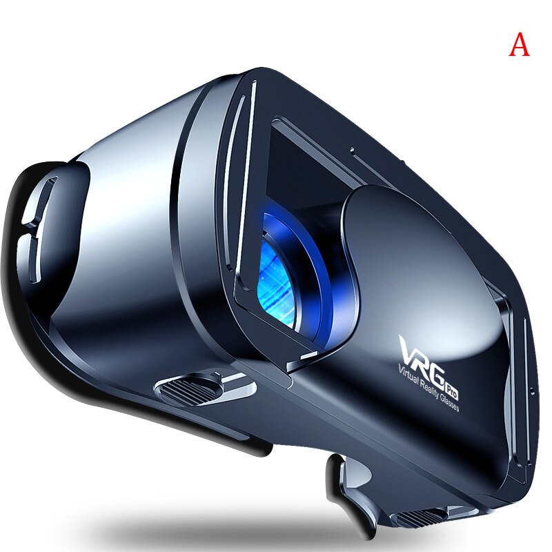 3D Bril Stereo Virtual Reality Kartonnen Headset Helm Bluetooth Yh: A