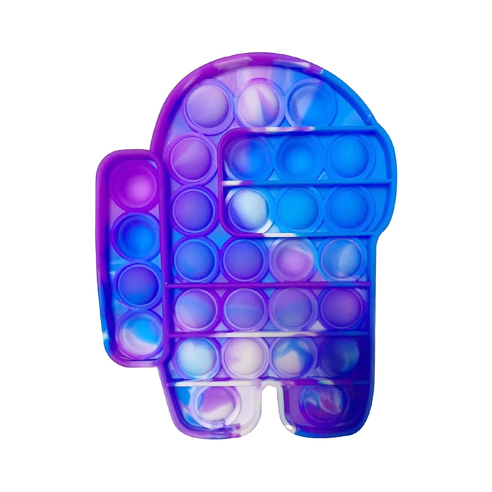 Push Pops Bubble Sensory Toy Autism Special Needs Stress Reliever Helps Relieve Stress and Increase Focus Soft Squeeze Kid Toys: B