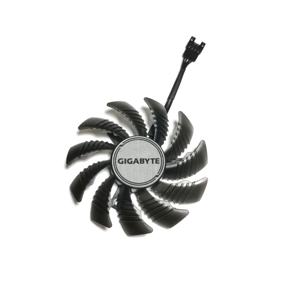 PLD08010S12HH 78MM 4PIN Graphics card cooling fan，For Gigabyte RTX 3050、3060、3060TI GAMING OC