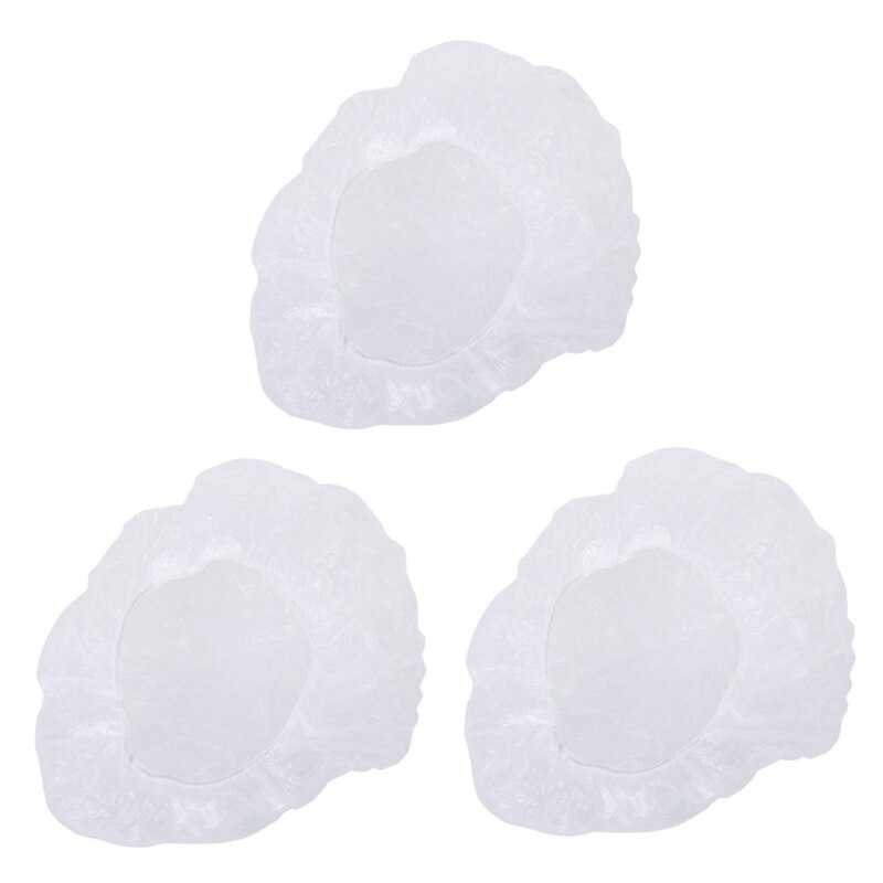 Gorros de ducha desechables y transparentes para Spa, para peluquería, 300 piezas Al por menor: Default Title