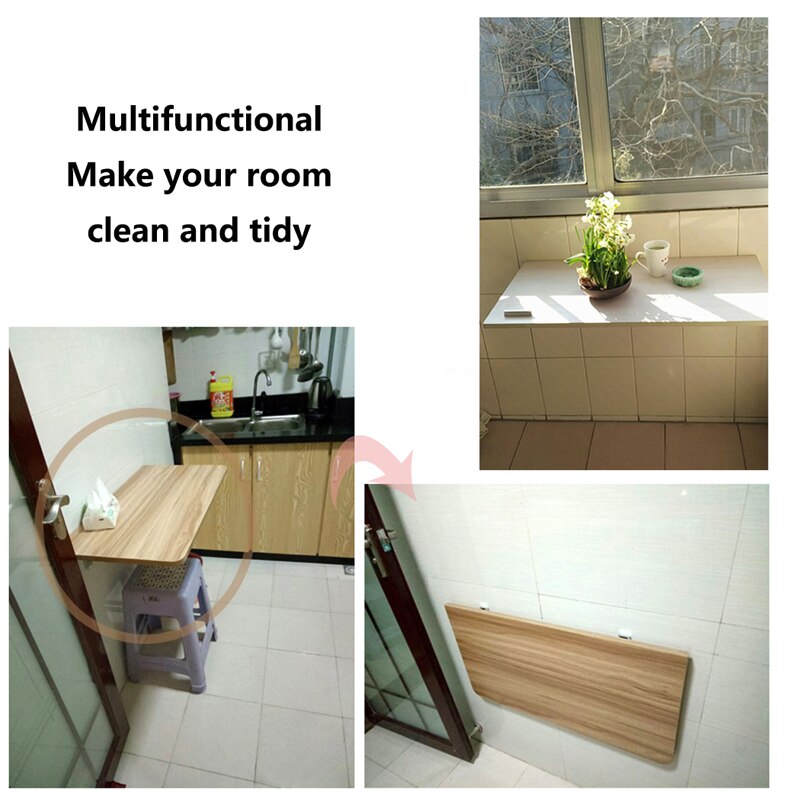 Triangular Folding Shelf Bracket Support Bench Table Bracket (A Pair)